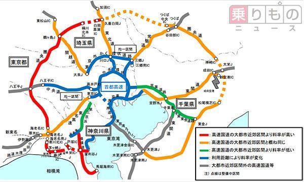 現金車値上げの動き 高速の同一料金化計画が背景か 乗りものニュース 現金車値上げの動き 高速の同一料金化計画が背景か 乗りものニュース