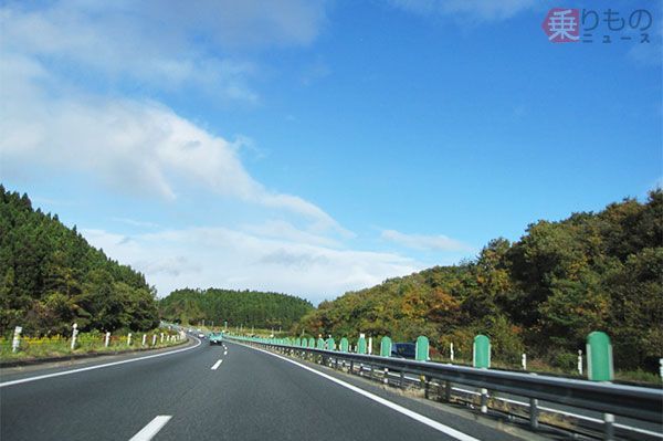 東北道の一部区間、110km/hへ最高速度引き上げ 12月1日からで調整 | 乗りものニュース
