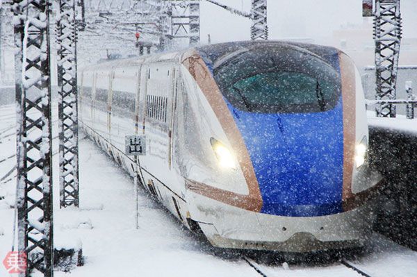 北陸新幹線 雪に強い 強すぎる 在来線と何が違うのか 乗りものニュース