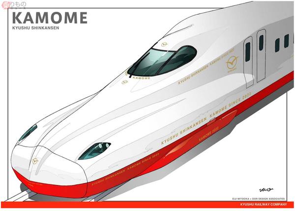 画像ギャラリー 長崎行きの九州新幹線西九州ルート 列車名は かもめ に決定 車両はn700s 乗りものニュース