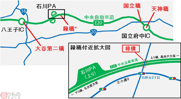 画像ギャラリー 中央道をまたぐ橋 鉄筋不足 他橋も同様の疑い 再施工 賠償請求へ Nexco中日本 乗りものニュース