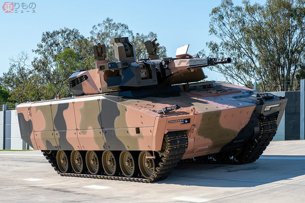 独ラインメタル 豪州軍向けの次世代戦闘車両KF41「リンクス」の試験車両を公開