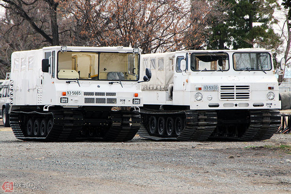 豪雪の救世主 陸上自衛隊の雪上車 なぜ雪に強いのか 使い勝手が向上した納得の理由 乗りものニュース 2