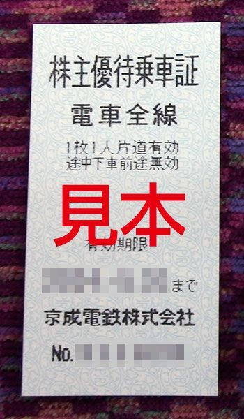 京急株主優待(優待乗車券15枚と優待冊子1冊)