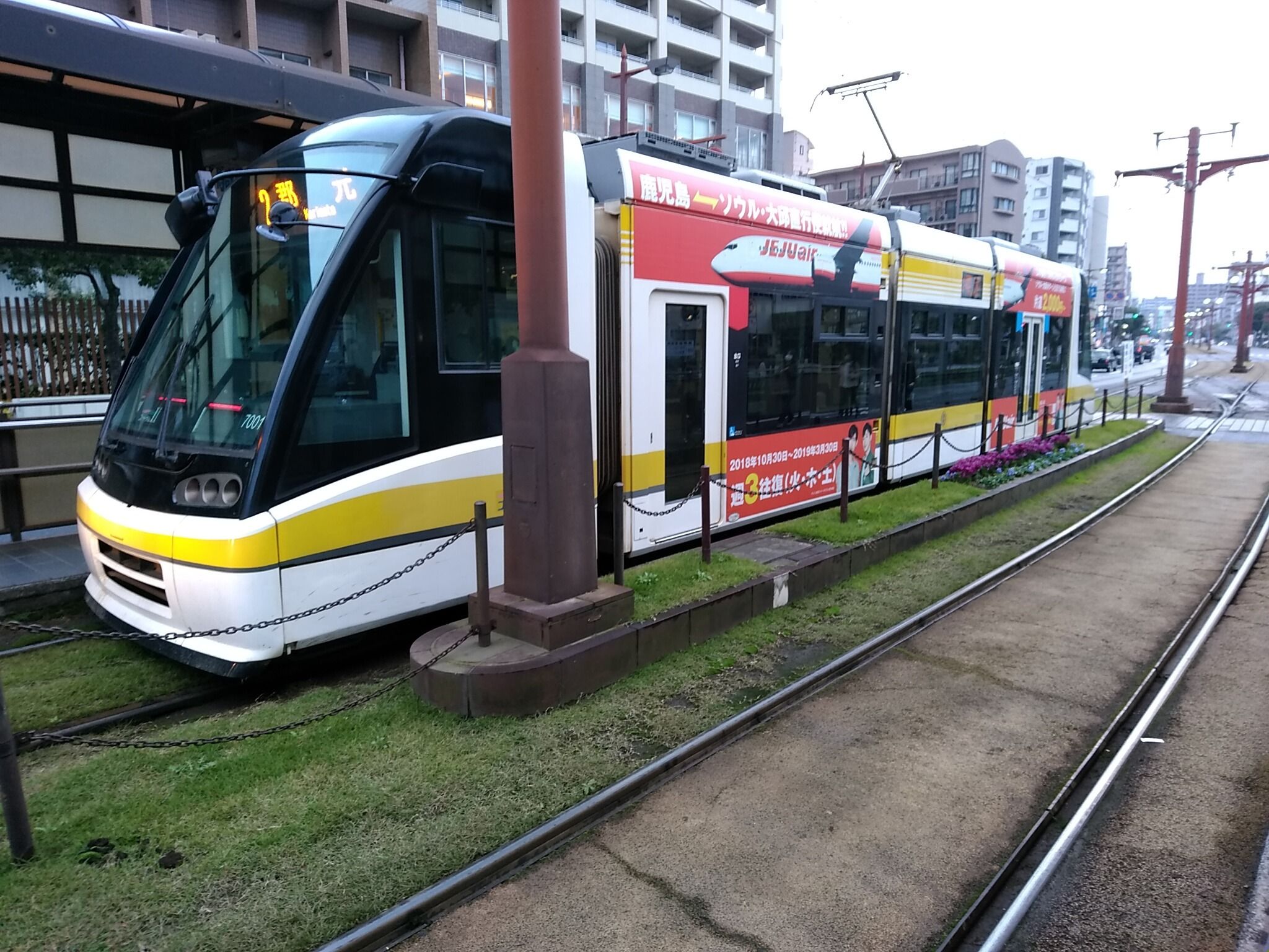 鹿児島市電の乗り換えポイント 郡元 で みんなの乗りものニュース