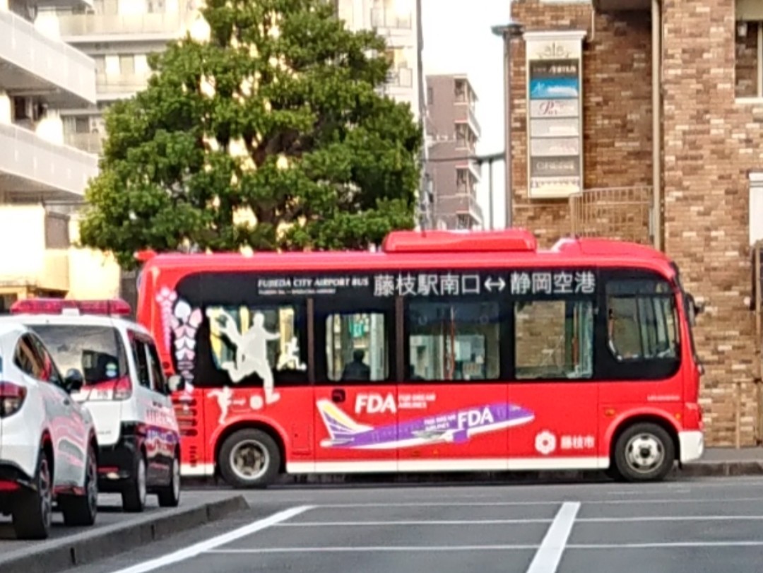 藤枝駅南口から静岡空港いきバスに乗りまし みんなの乗りものニュース